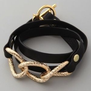 Gorjana Parker Leather Wrap Bracelet